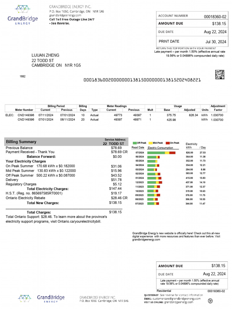 E Bill | PDF