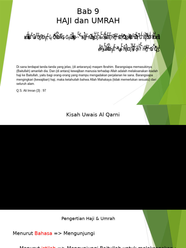 PAI Bab 9 Haji Dan Umrah | PDF