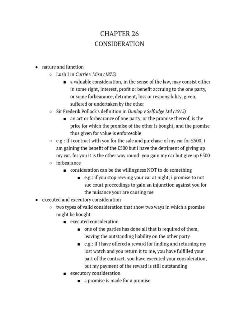 Law CH26 Contract Law | PDF