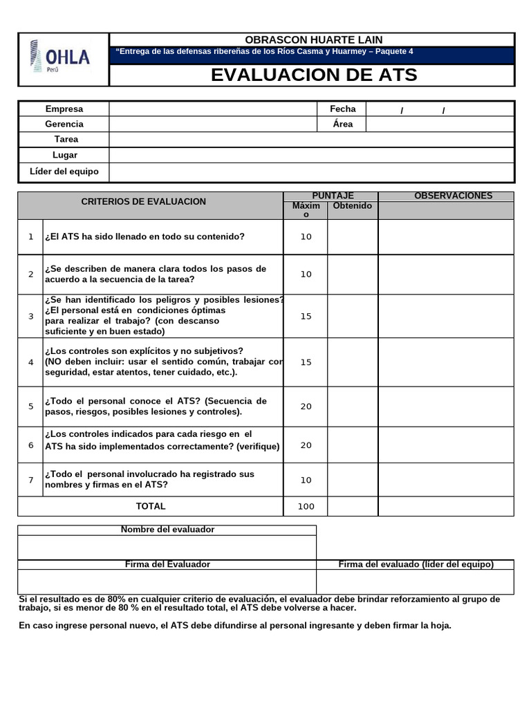 Evaluacion de AST | PDF