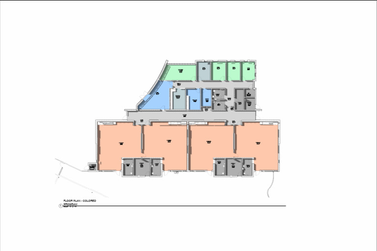 Floor Plan Colored Program | PDF