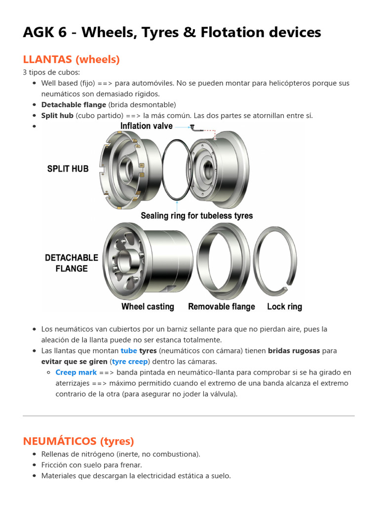 AGK 6 - Wheels, Tyres & Flotation Devices | PDF