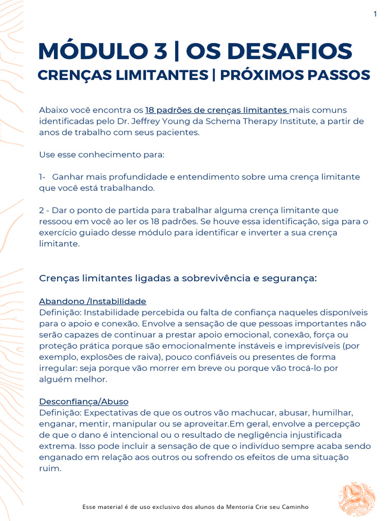 Crenc As Proximos+passos | PDF