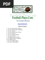 I Formation Playbook Pdf Gridiron Football National Football League