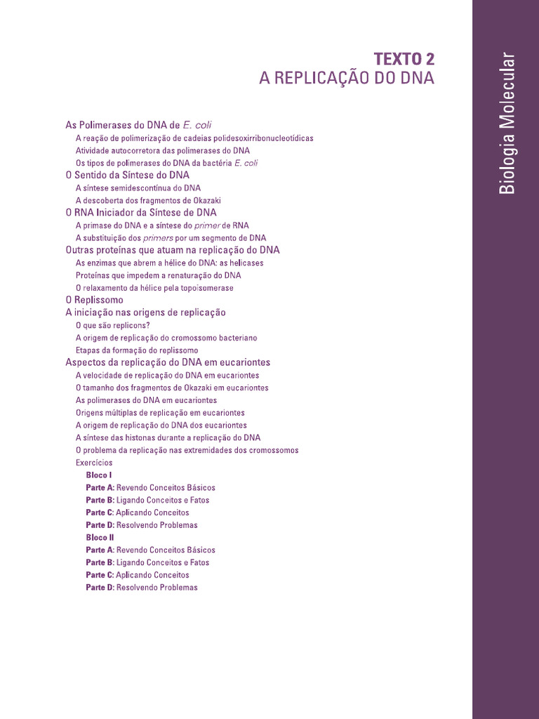 Replicação Do DNA - Texto | PDF