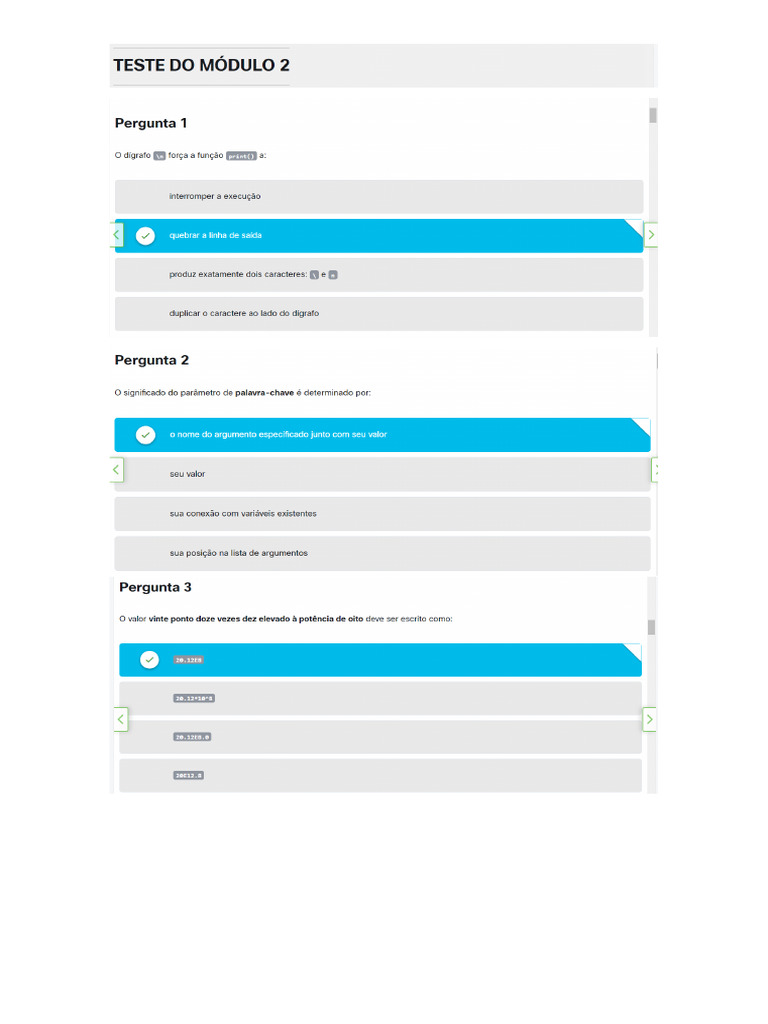 Pe1 Módulo 2 Avaliação Do Curso De Python Cisco Pdf