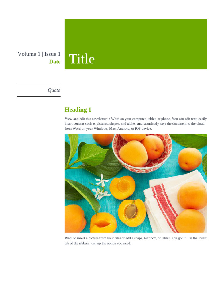 Title: Volume 1 - Issue 1 | PDF