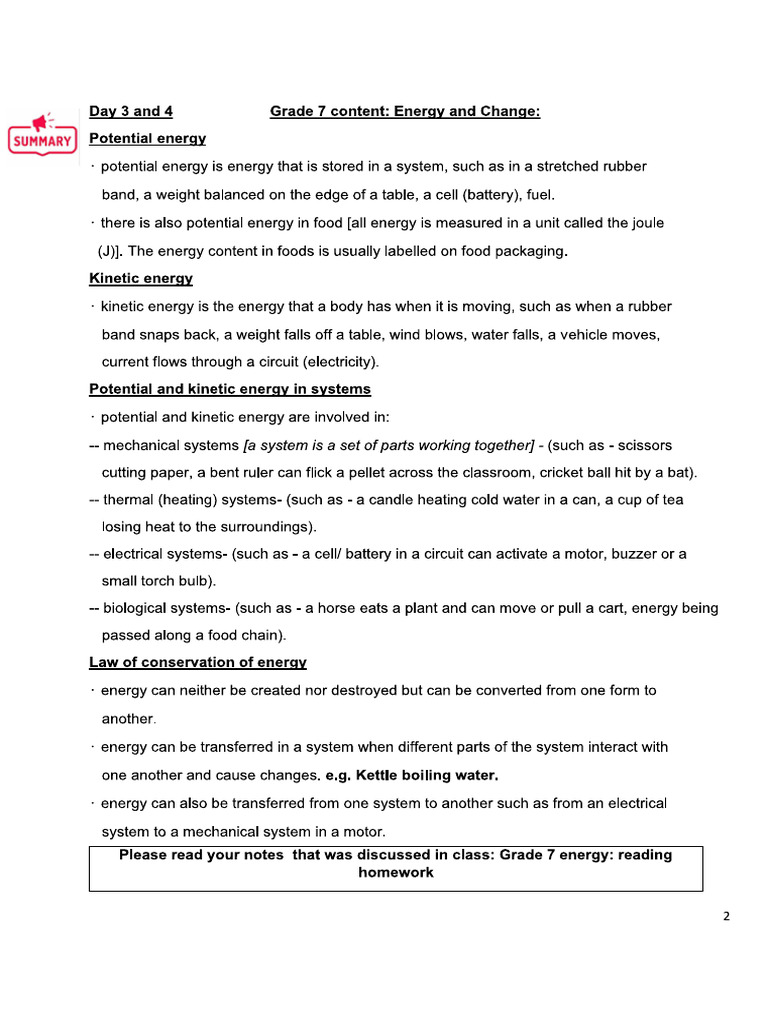 GR 8 Notes | PDF
