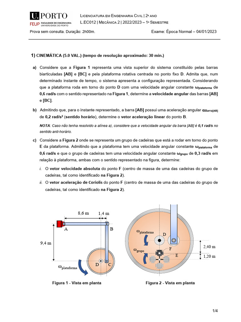 MEC2 - Época Normal - 2022 - 01 - 04 | PDF
