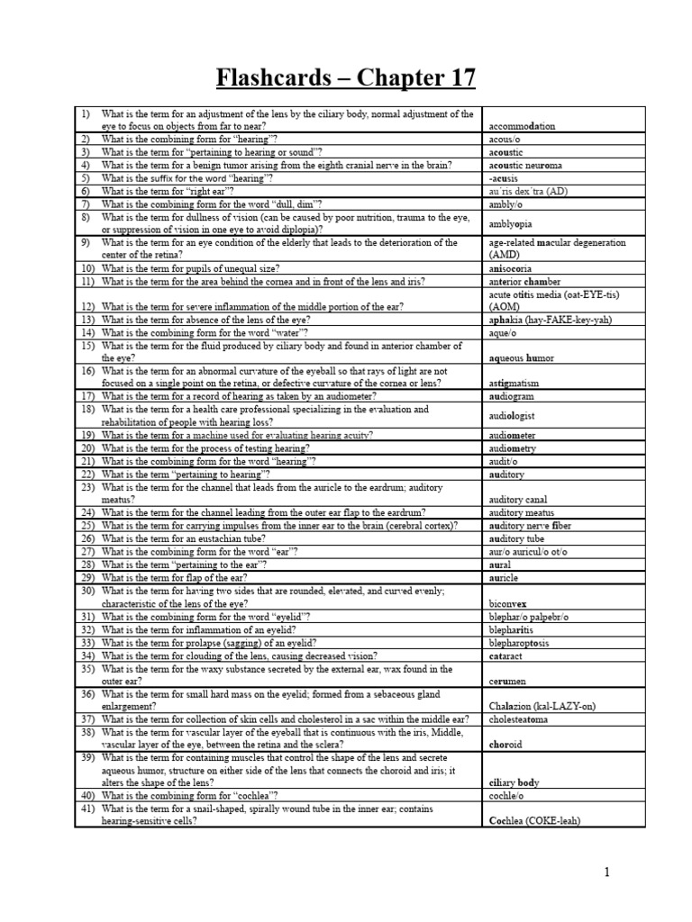 Medical term pdf