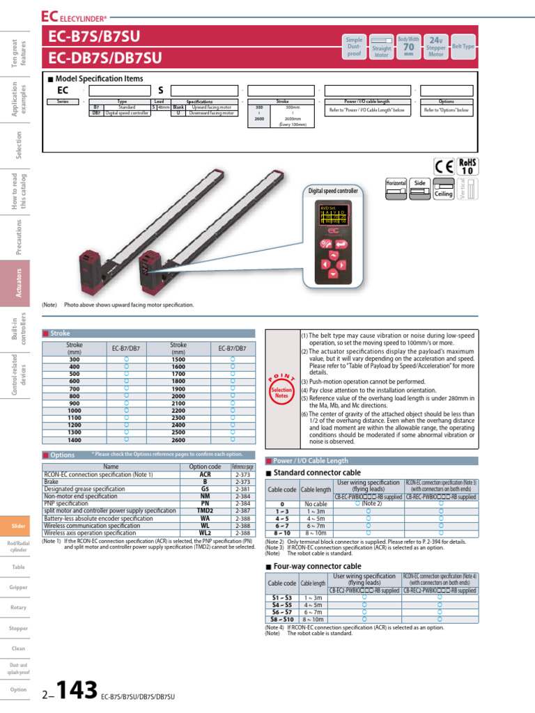 EC Catalogo EC-B7S | PDF