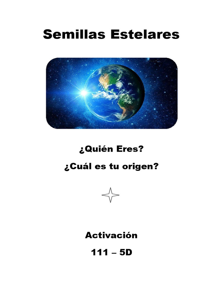 15 Tipos De Semillas Estelares Y Su Misión En La Tierra – BZBADK