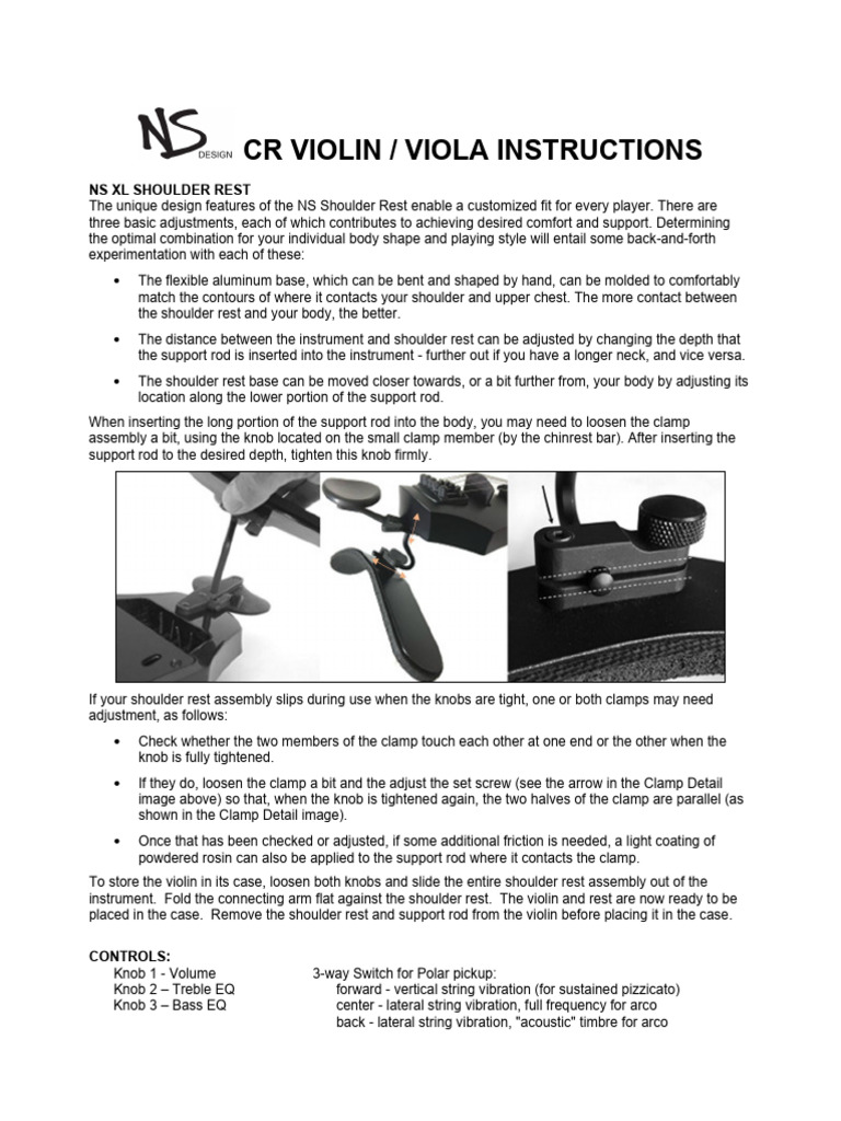CR Violin Viola Instructions | PDF