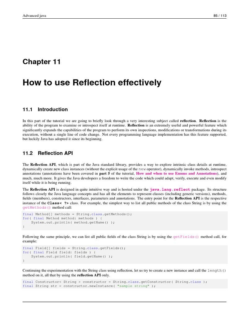 Advanced Java 1 - Merged 98 | PDF