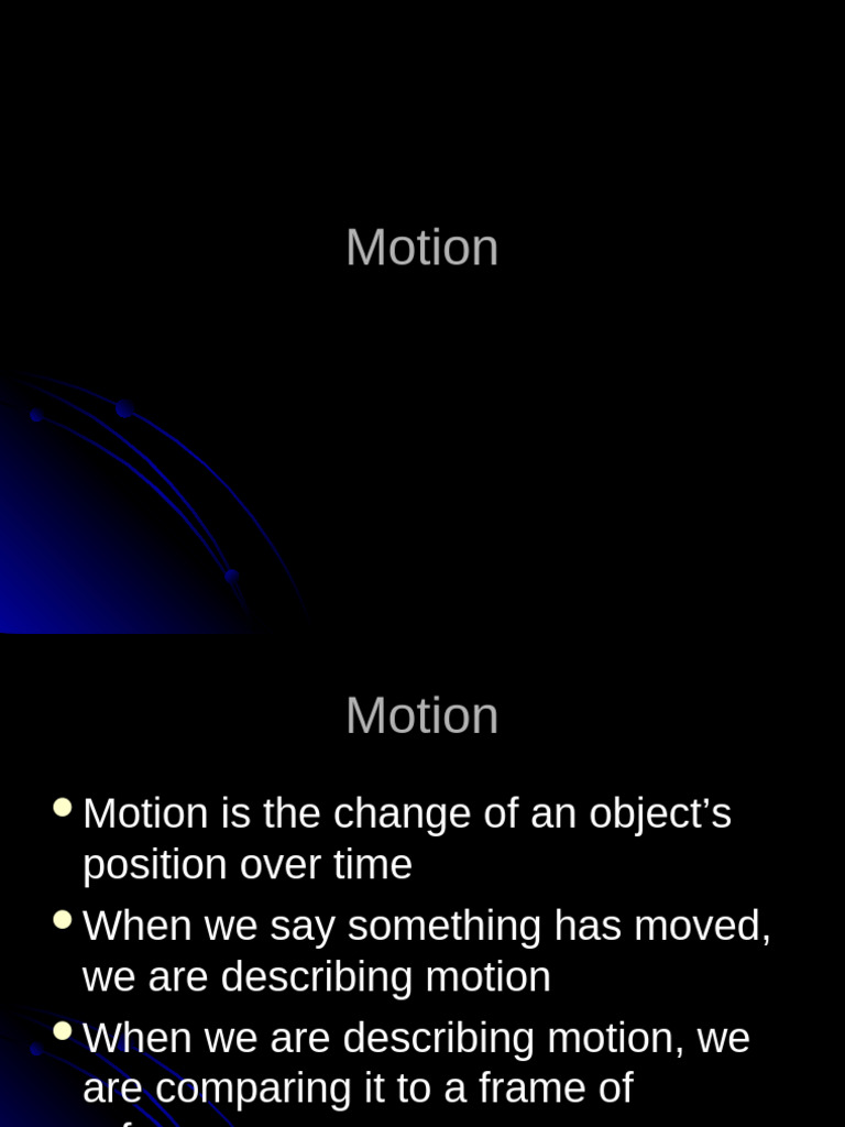 Motion 2 | PDF