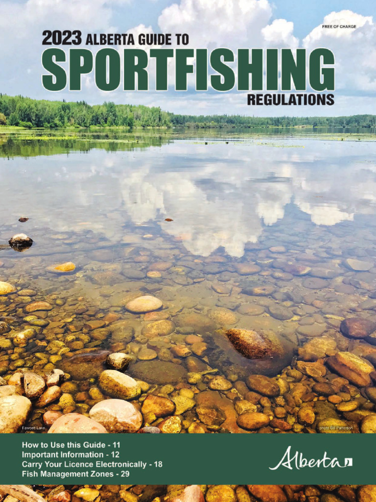 FPT Alberta Guide Sportfishing Regulations 2023 | PDF