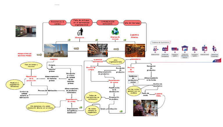Mapa Mental de la Cadena de Suministro | PDF | Logística | Negocios ...