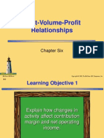 Cost-Volume-Profit Relationships: Chapter Six