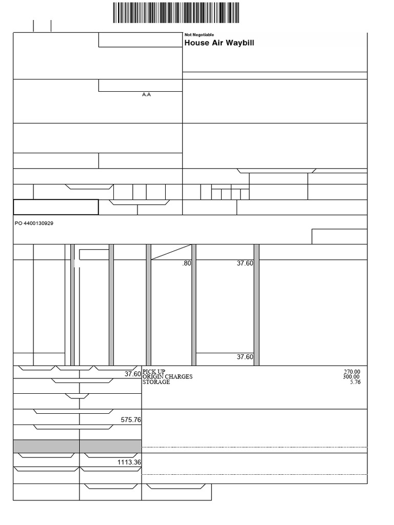 369 VCP 90522456 HAWB No: CPQ0036940: Original 2 - (For Consignee) | PDF