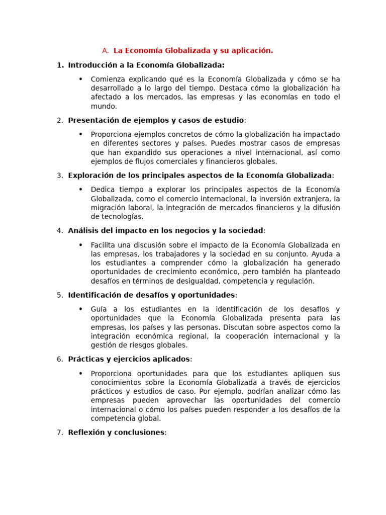 Impacto de la Globalización en Negocios | PDF | Cadena de valor | Business