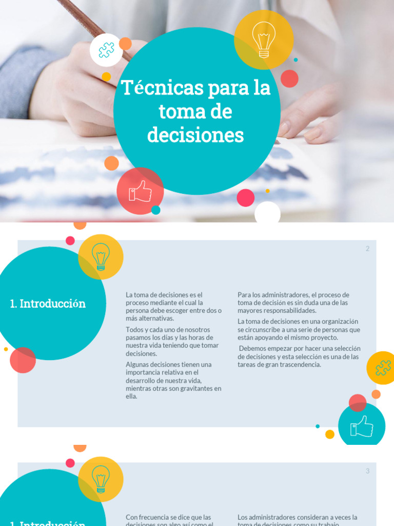 CLASE - 2 Tecnicas para La Toma de Decisiones | PDF