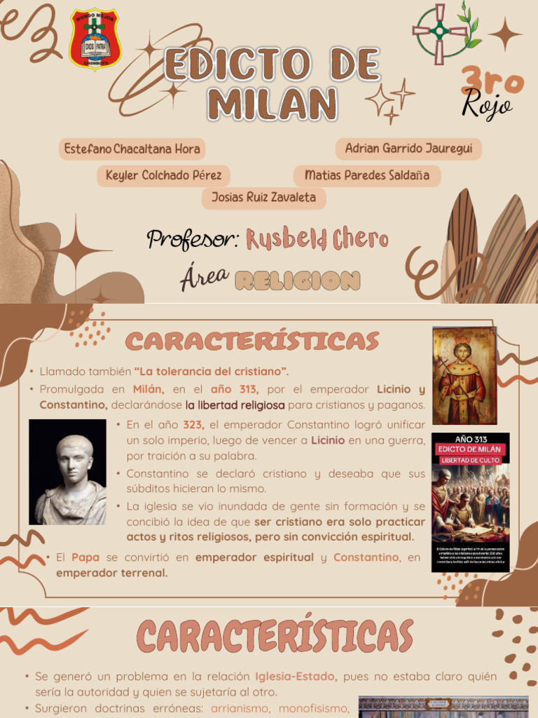 Edicto de Milan | PDF