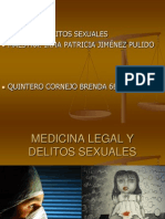 Medicina Legal & Delitos Sexuales