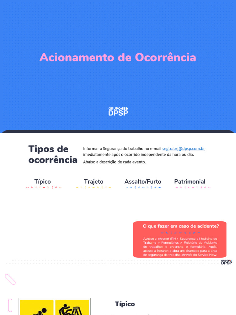 Acionamento de Ocorrência | PDF