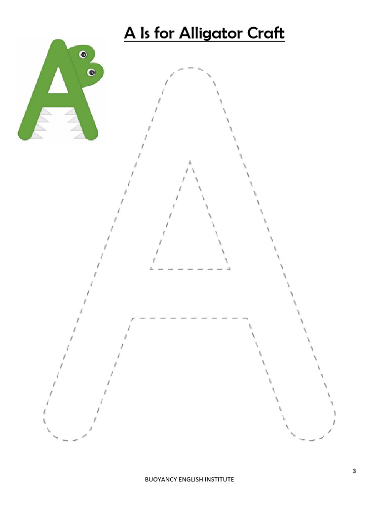 Letter A | PDF