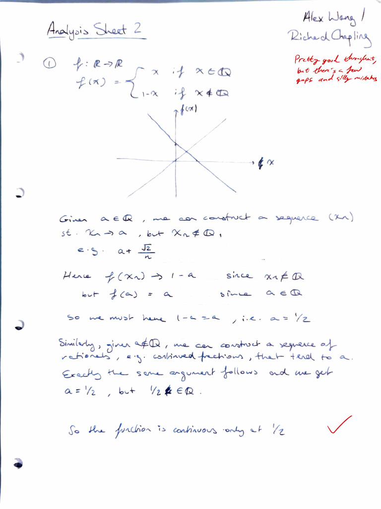 Alex Wang Analysis Sheet 2 | PDF