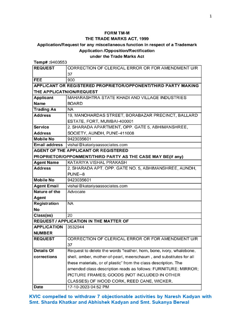 Madrid Protocol for international trademark registration