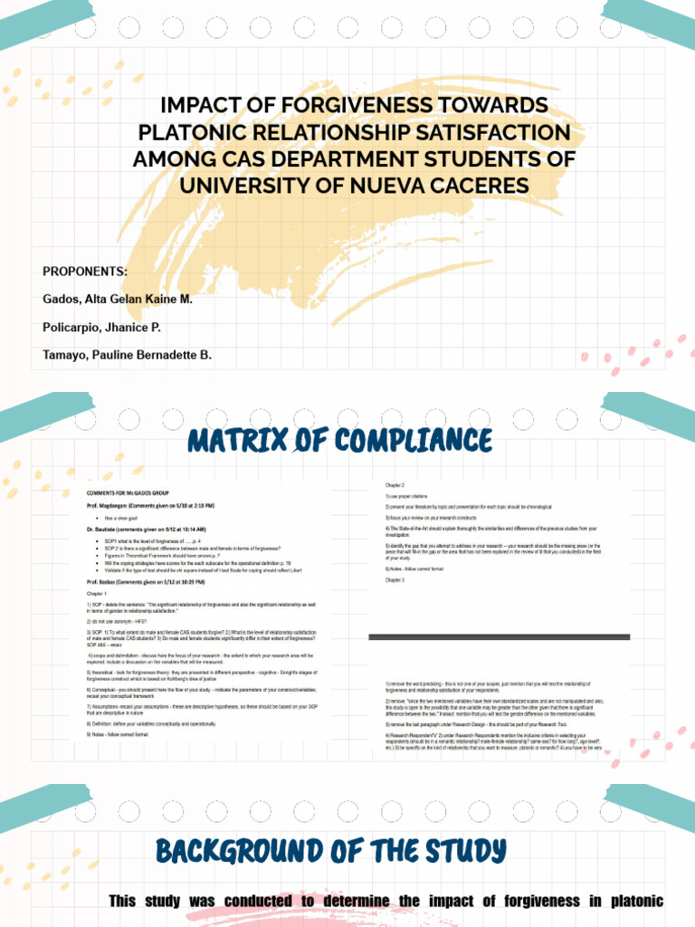 Powerpoint Presentation - Thesis Defense | PDF