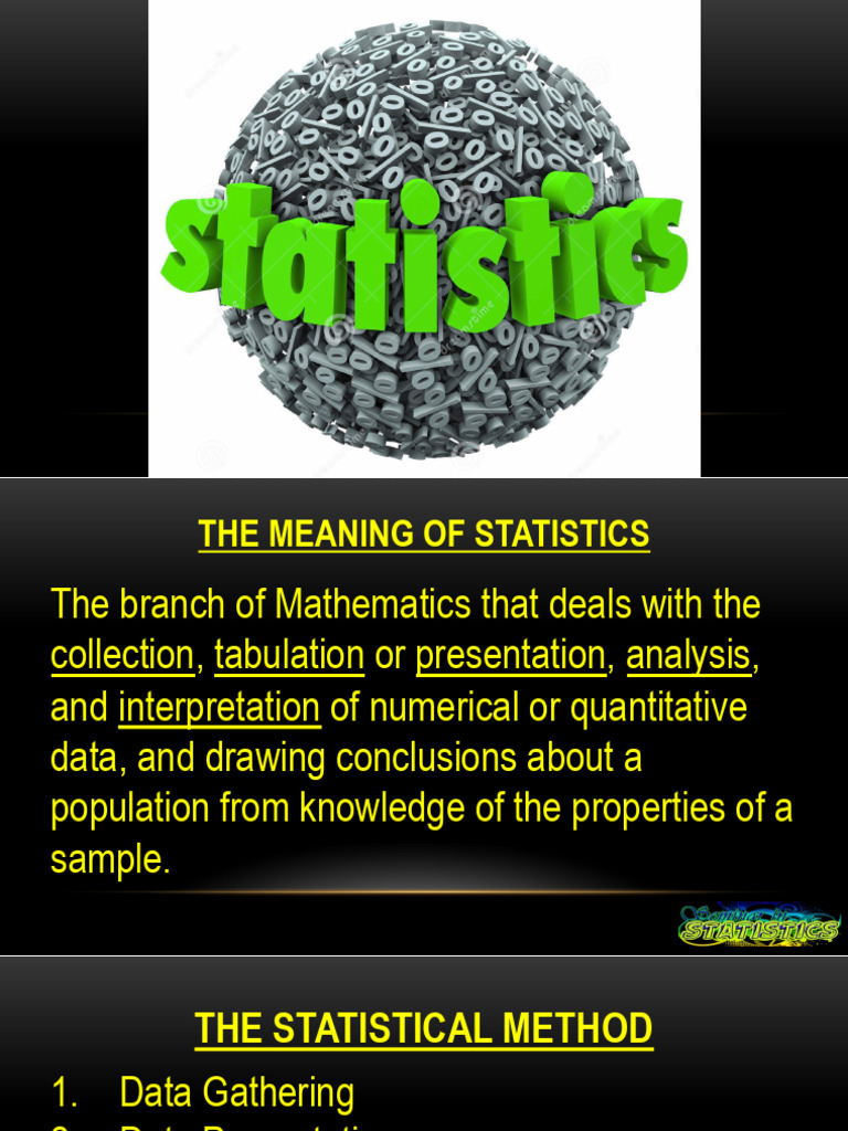 Statistics | PDF