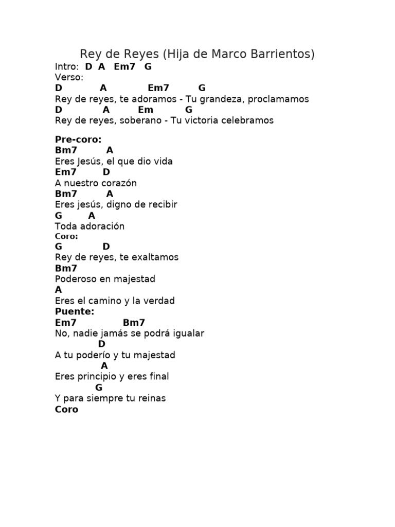 Rey de Reyes | PDF