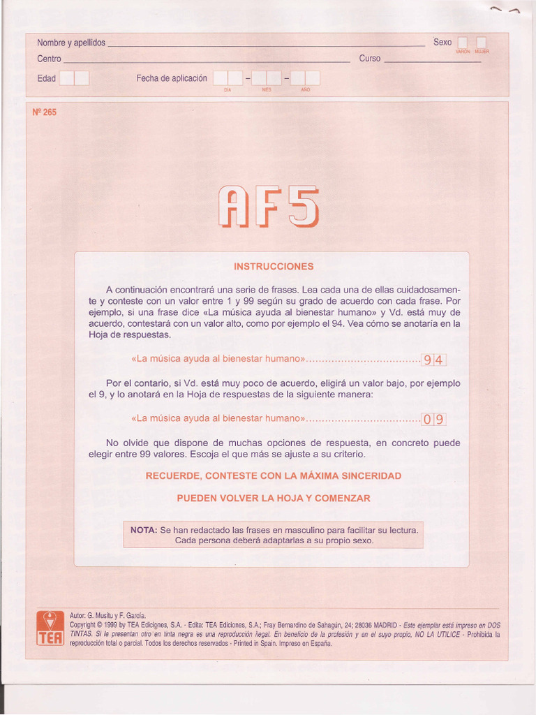 AF5 Protocolo | PDF