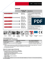 Anclaje Plastico HRD FTM Manual de Anclajes