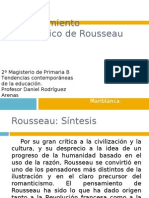 El Pensamiento Pedagógico de Rousseau