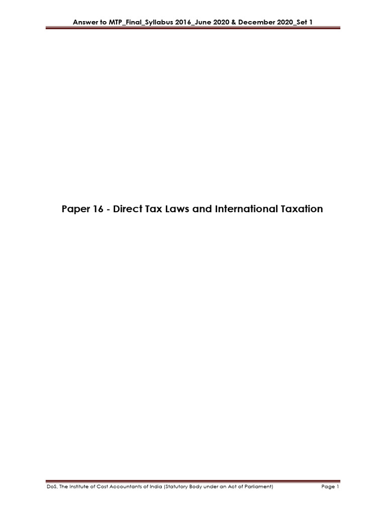 Paper16 - Set1 Rev Ans | PDF