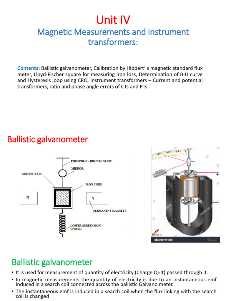 Magnetic Measurement Techniques | PDF | Transformer | Technology ...