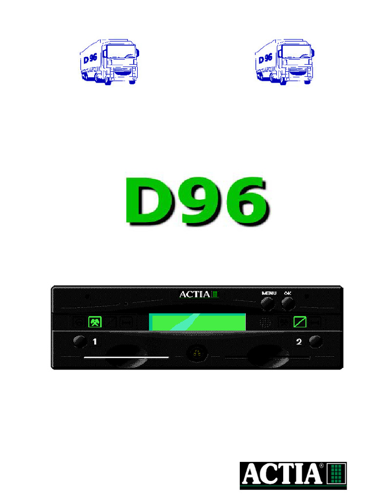 p105136 A Tachograph d96 | PDF