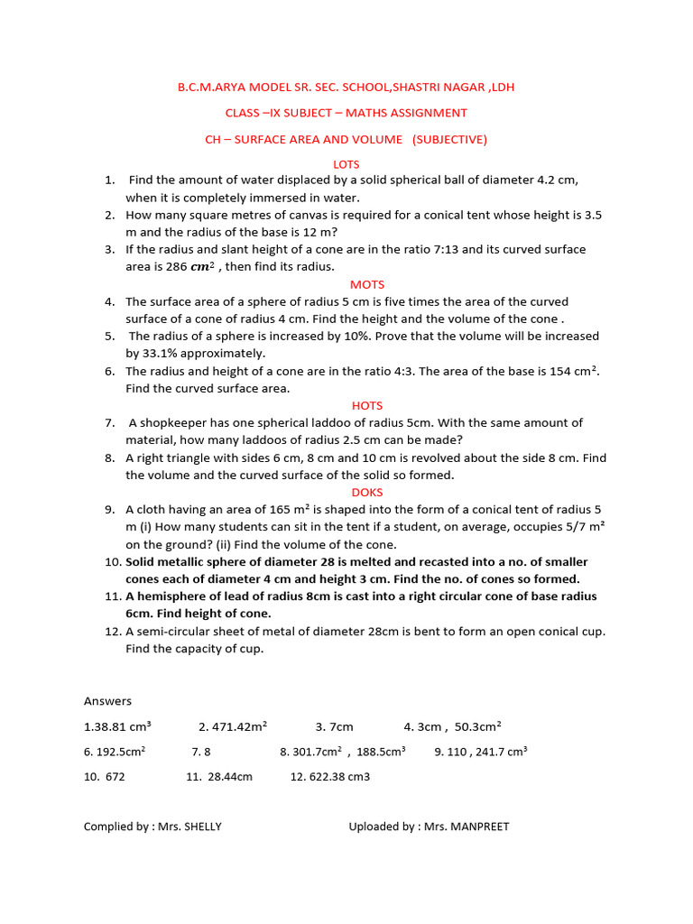Math 19 | PDF