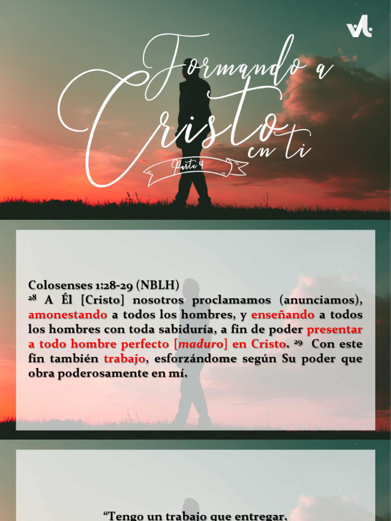 Formación de Cristo en Nosotros | PDF | Cristo (título) | Derecho