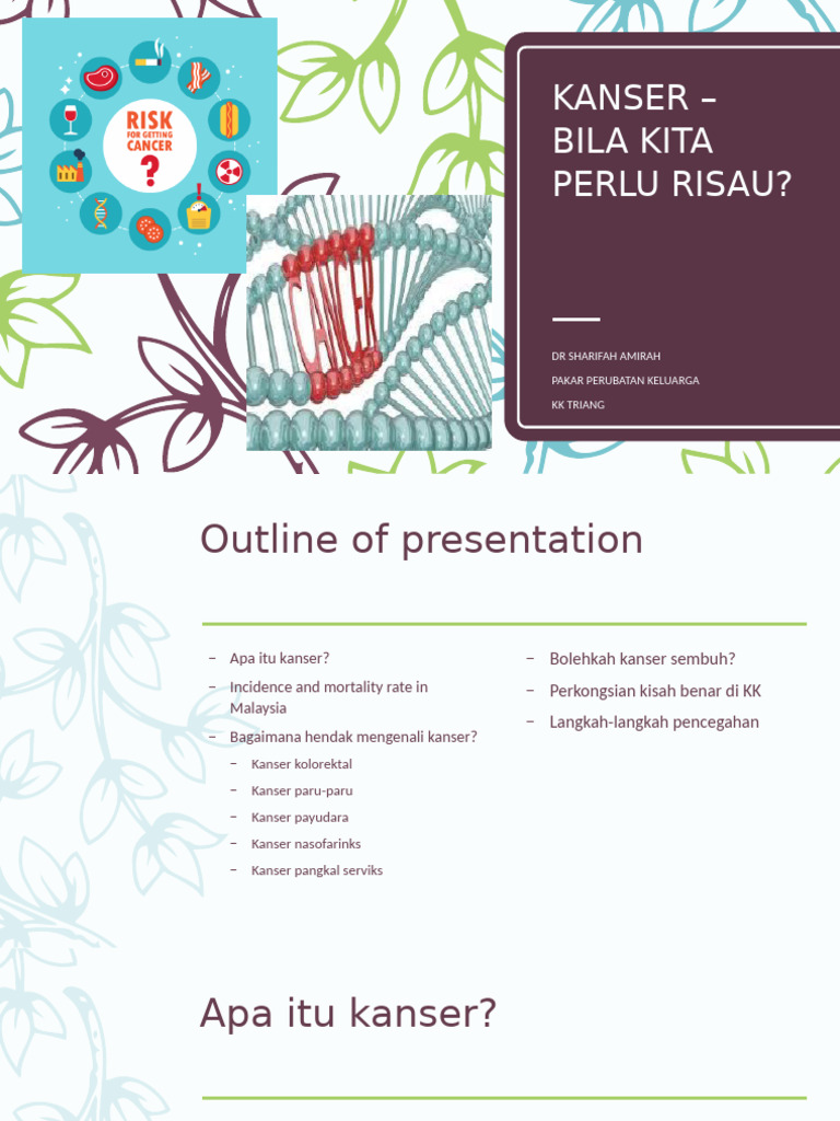Kanser - Bila Kita Perlu Risau | PDF