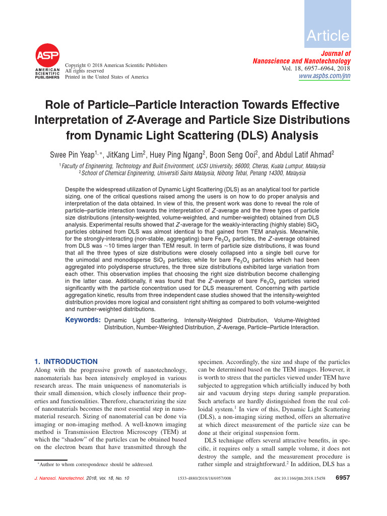 Paper DLS | PDF