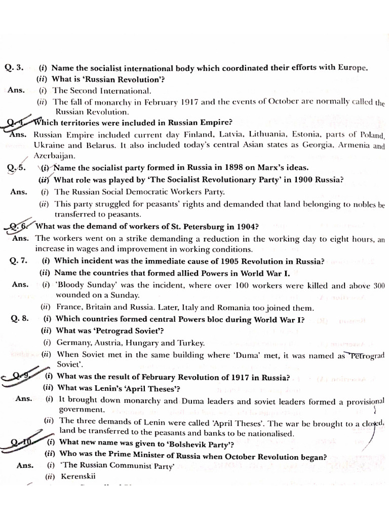 Socialism in Europe and The Russian Revolution | PDF