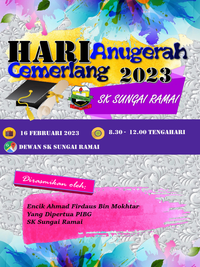 Buku Program Hari Anugerah 2023 | PDF