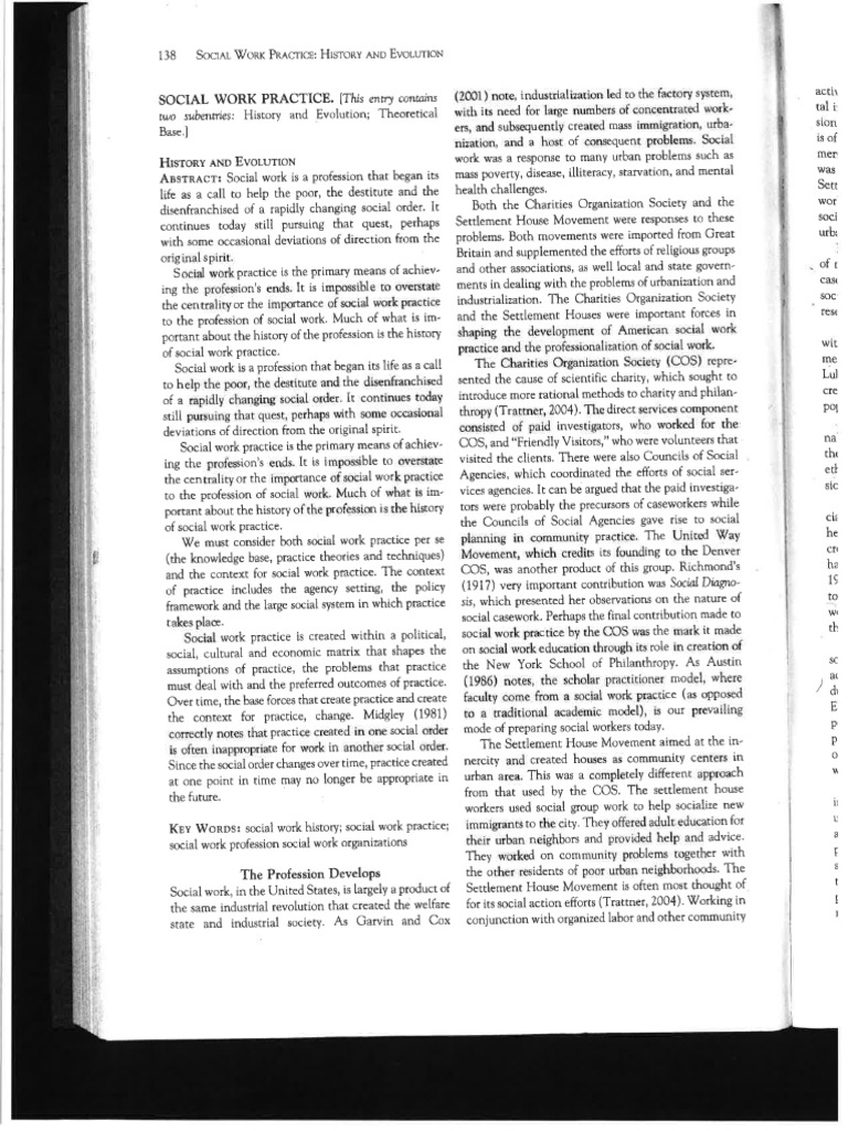 Encyclopedia Of Social Work Pdf