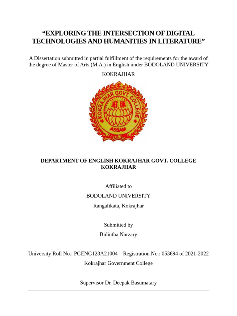 Dissertation | PDF