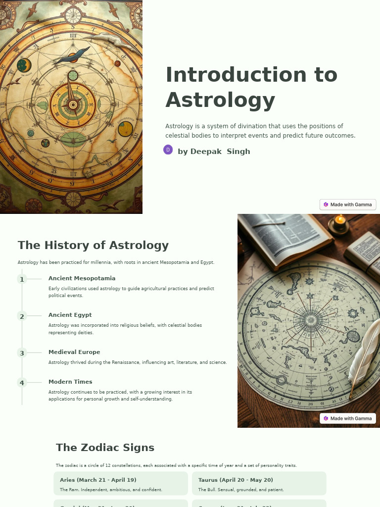 Introduction To Astrology | PDF
