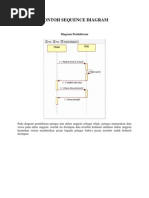 Makalah Sequence Diagram sequence diagram pemesanan tiket online 